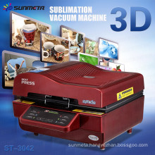 3d vacuum sublimation heat press transfer machine for phone case